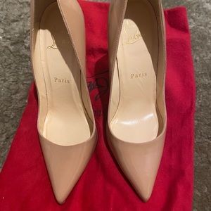 Louboutin Pigalle 100mm size 36